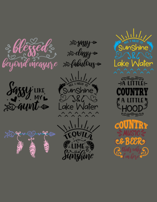 Classic Southern & Country T-Shirt Design Collection - Image 2